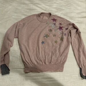 Zadig & Voltaire Pink Star Sweater